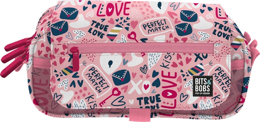 PORTATODO TRIPLE CON SOL B&amp;B TRUE LOVE 22,5x12x14cm