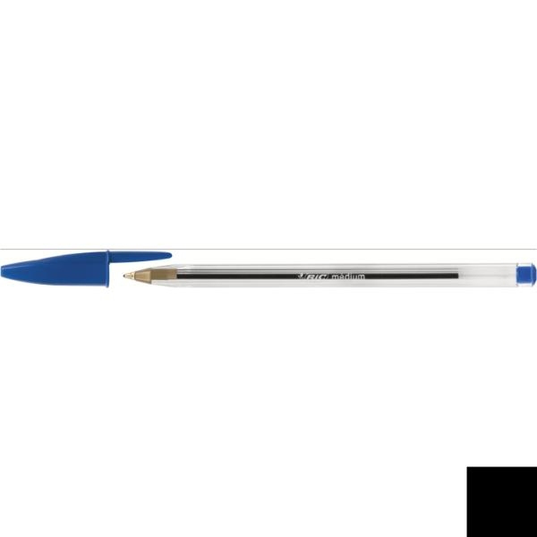 [880656] C/50 BOLIGRAFOS BIC CRISTAL LARGE AZUL PUNTA 1.6MM