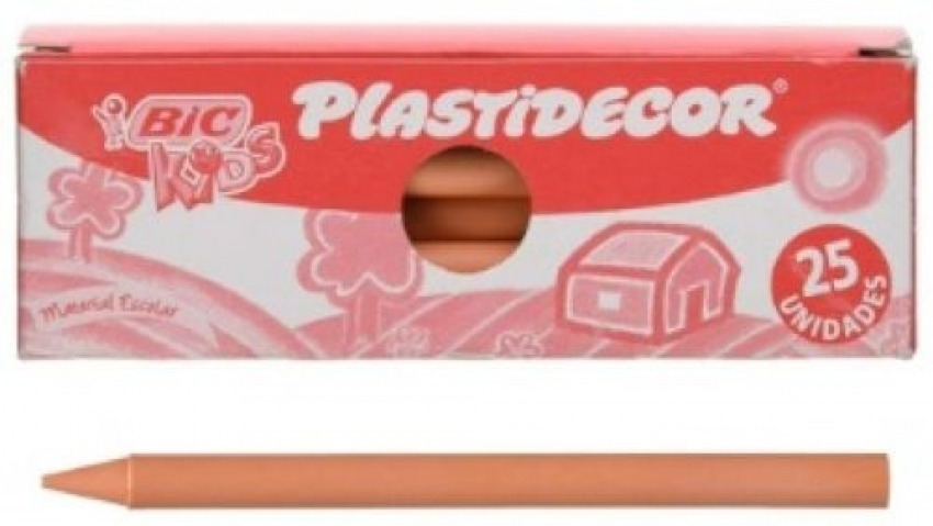 [816975] C/25 CERAS PLASTIDECOR UNICOLOR CARNE