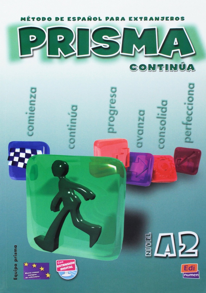 Prisma, método de español para extranjeros, nivel A2, continúa