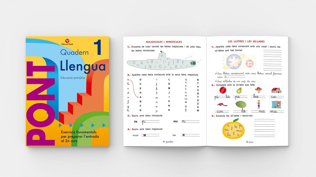 Pont llengua, 1 Educació Primària