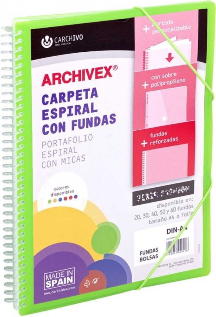 [53035051] TAR.CARCH.ESP.PP.ARCHIVEX A4 CG 50 F V.C