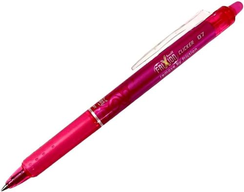 C/12 boligrafo frixion clicker ball 0,7mm rosa borrable