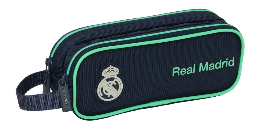 PORTATODO DOBLE REAL MADRID 2ª EQUIPACION 25/26 21x8x6cm