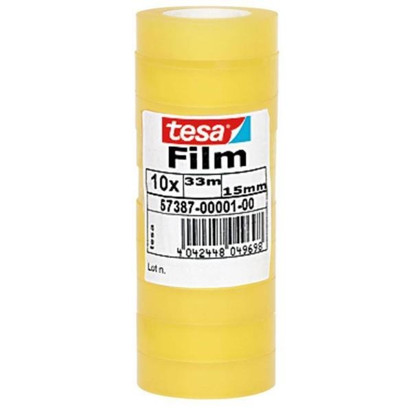[57387-00001-00] 57387-00001-00 cinta adhesiva 33 m Transparente 10 pieza(s)