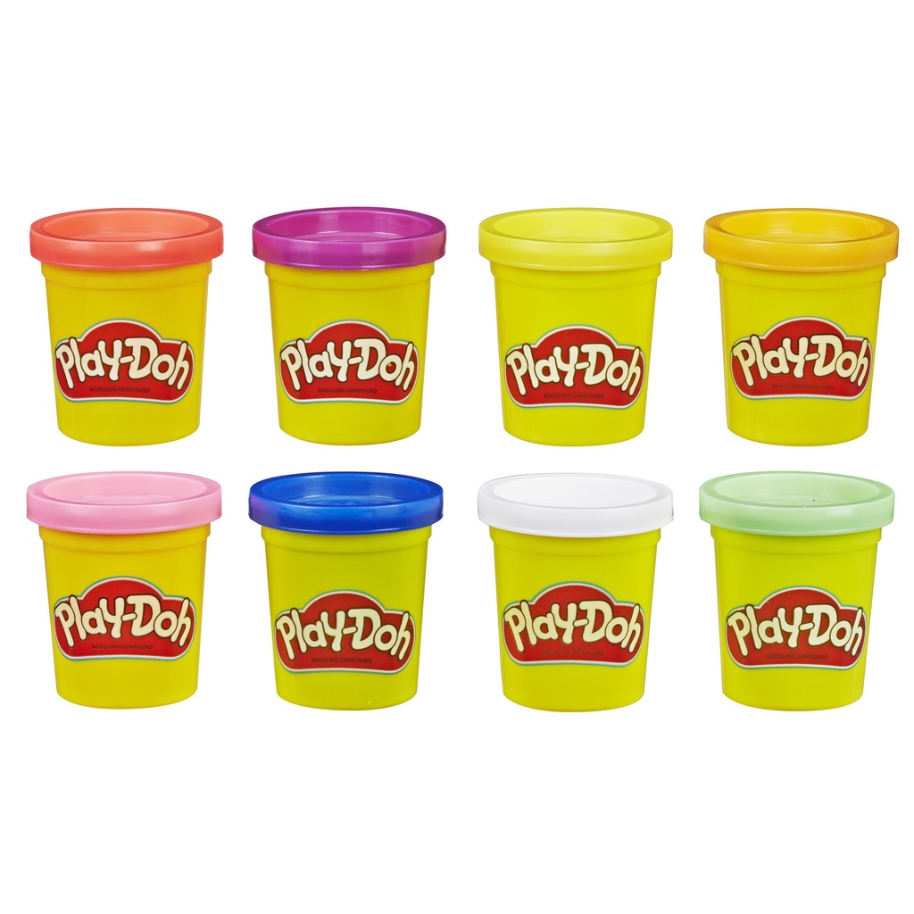 PACK 8 BOTES PLAY-DOH SURTIDOS