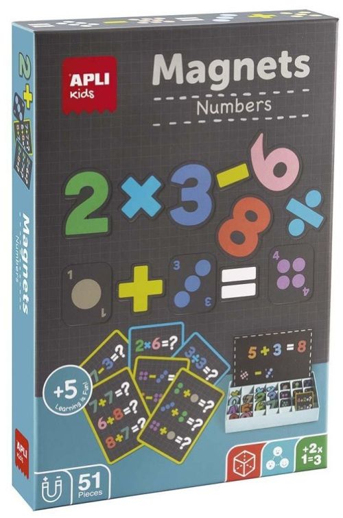[19444] Juego magnetico numeros 51 piezas