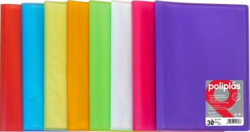 C/16 CARPETA Fº 40 FUNDAS SOLDADAS TRANSLUCIDAS SURTIDOS