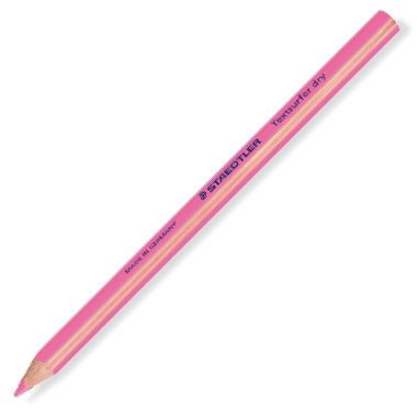 [128 64-23] C/12 lápices fluorescentes Jumbo rosa