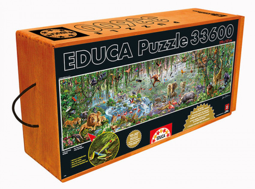 Vida salvaje puzzle 33600 piezas