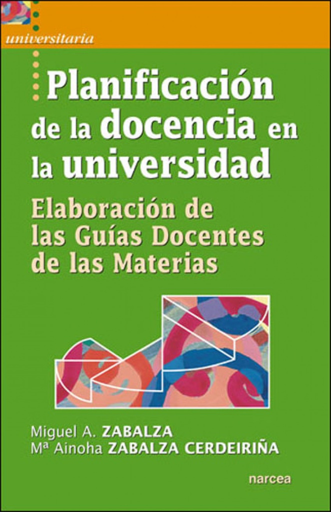 Planificación docencia en universidad