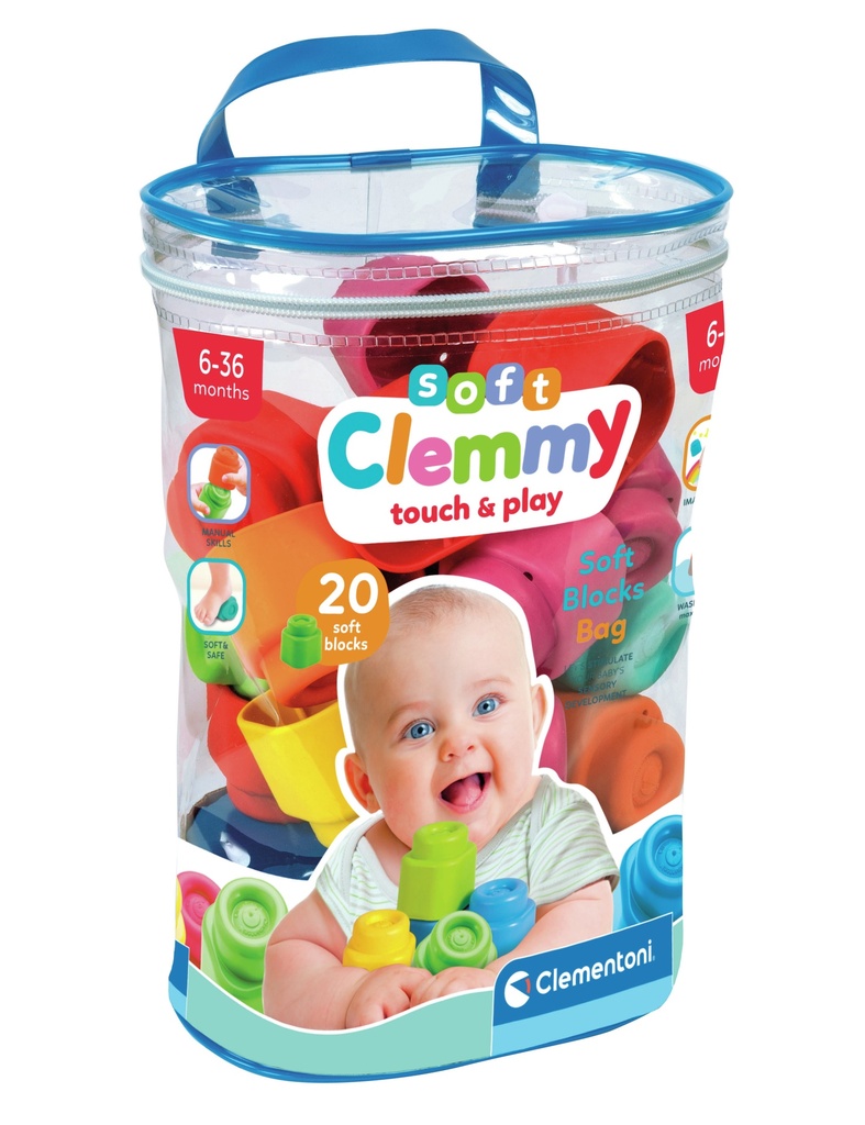 CLEMY BAGS 20 PZS CLEMENTONI
