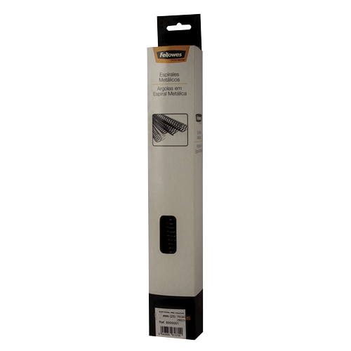 [5111901] Espirales metalicas negras 40 mm Pack 25 Uds