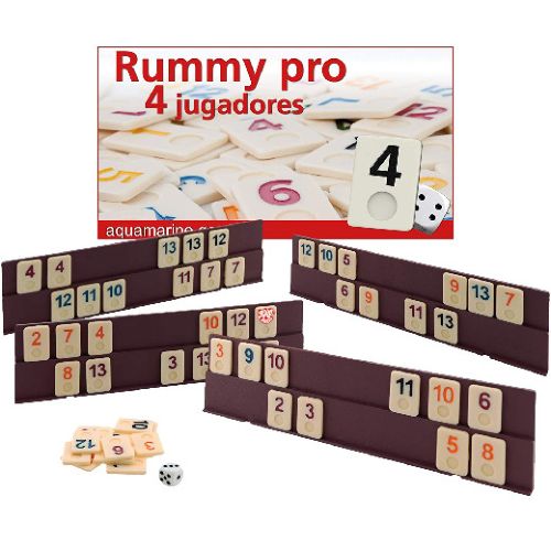 RUMMY PRO 4 JUGADORES LATA