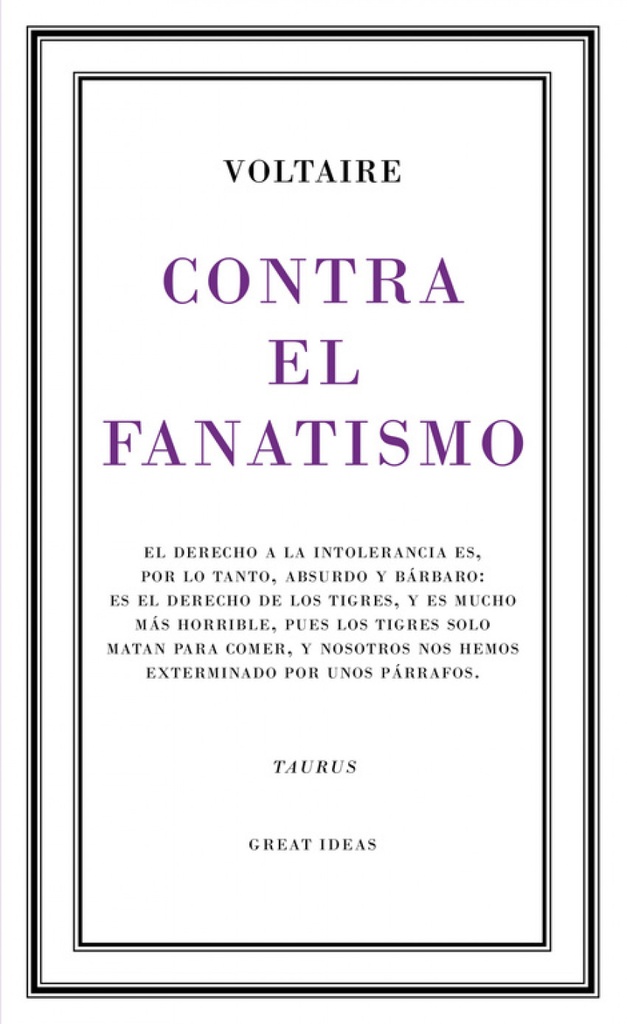 Contra el fanatismo