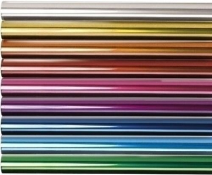 Rollo 25 hojas microperforadas papel celofan 0,5x16,25m rosa