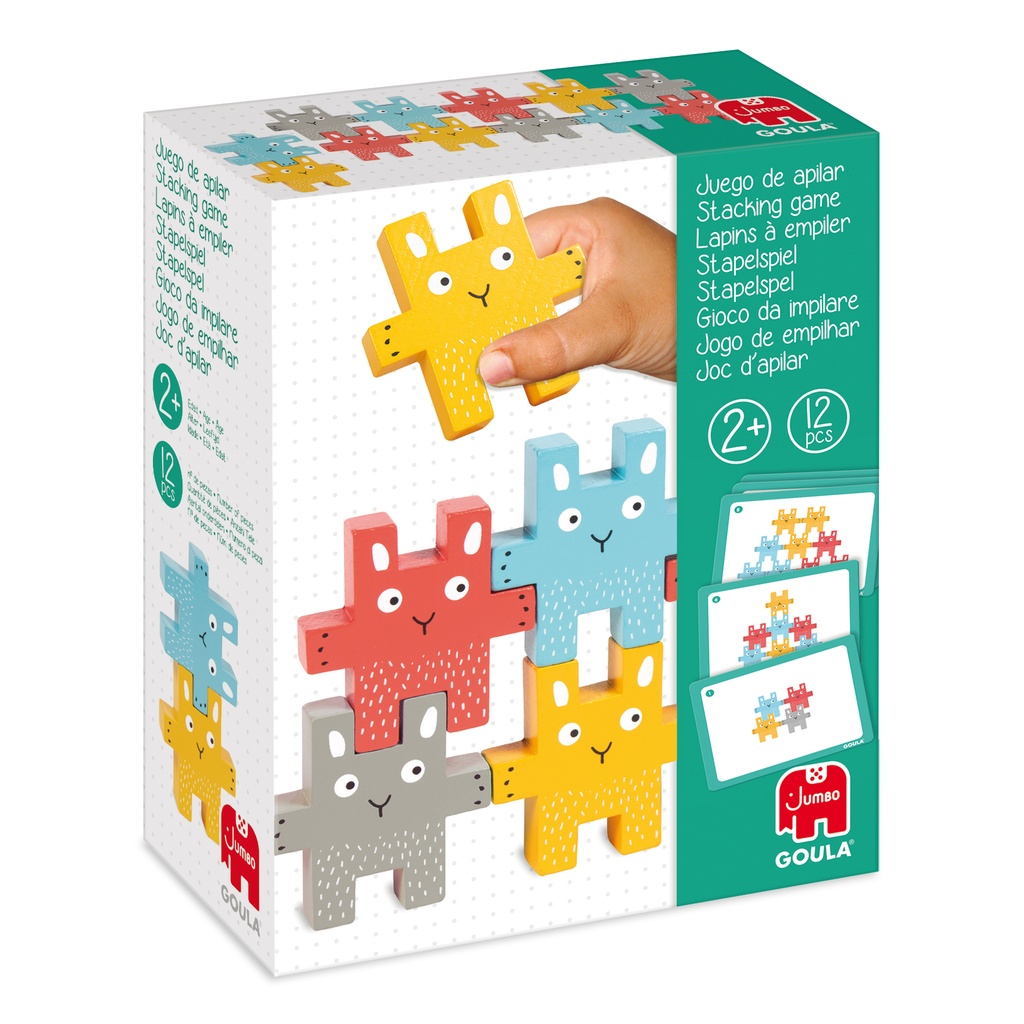 Juego de apilar conejito