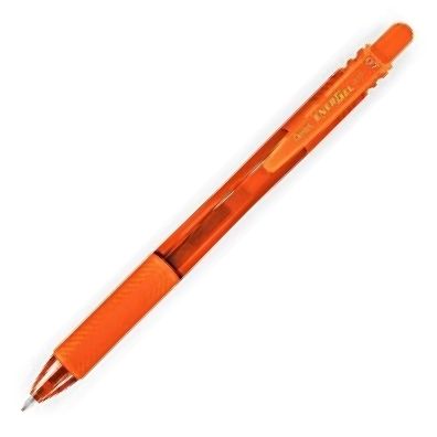 C/12 bolígrafo energel x 107 color naranja 0,7mm pentel