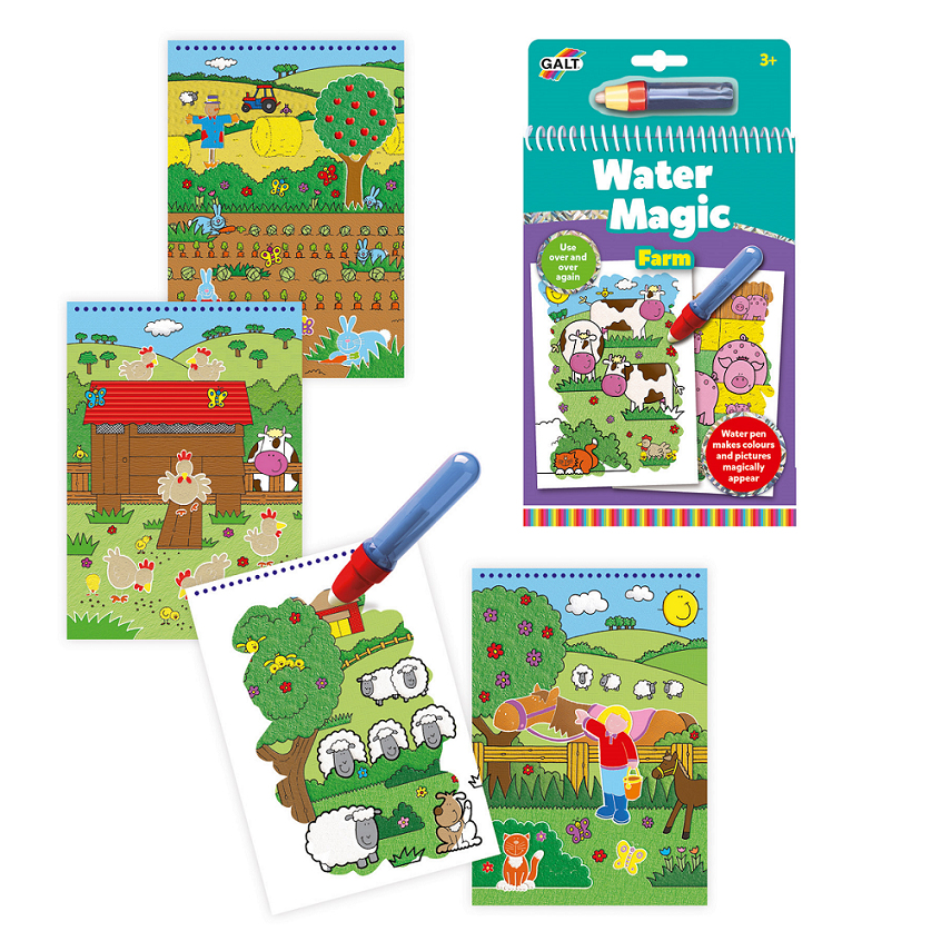 LIBRETA PARA COLOREAR WATER MAGIC GRANJA