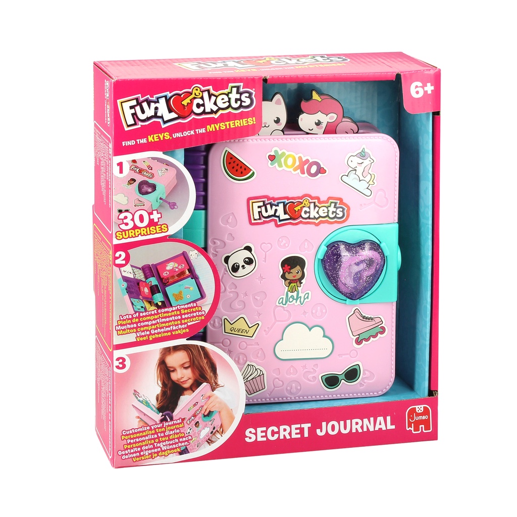 DIARIO SECRETO FUNLOCKETS SECRET JOURNAL