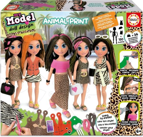 MY MODEL DOLL DESIGN ANIMAL PRINT