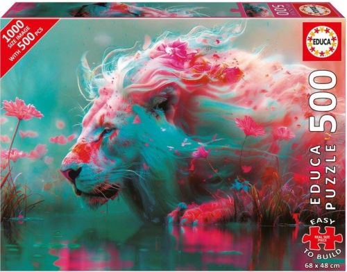 PUZZLE 500 PIEZAS EL REY DE LAS FLORES
