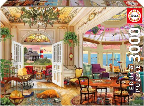 PUZZLE 3000 PIEZAS VIDA EN LA COSTA