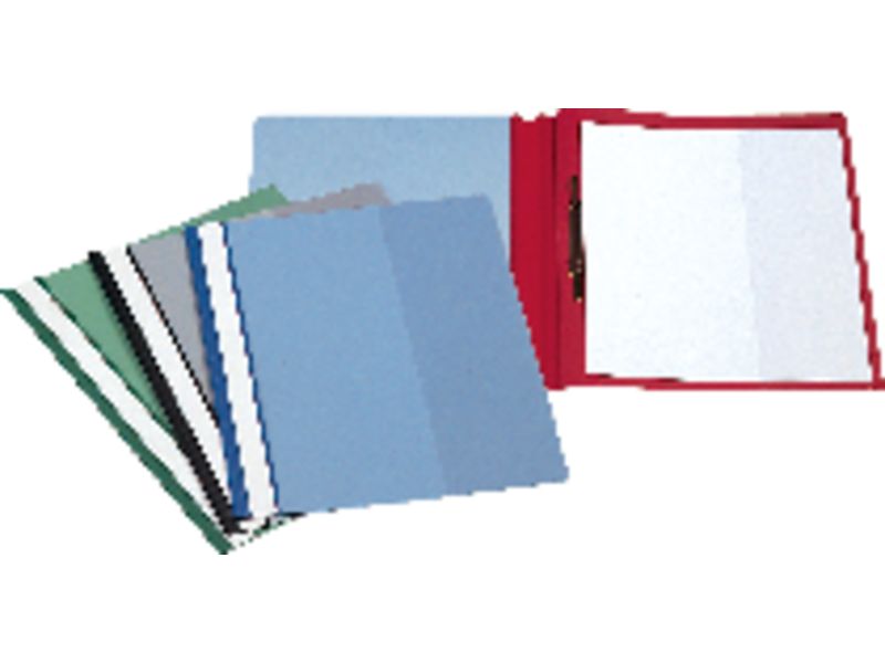 C/50 DOSSIER FASTENER Fº PVC AZUL MECANISMO METALICO