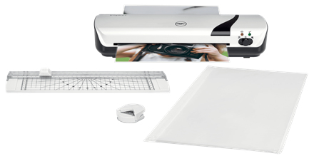 [4410034] Set plastificadora gbc inspire+ a4 color blanco