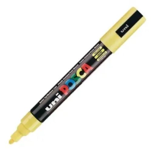 ROTUL.UNI-POSCA PC-5M  FLUOR AMARILLO