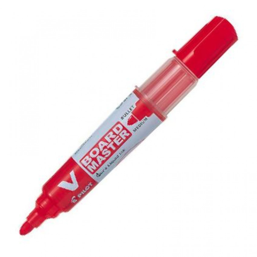 c/10 rotulador pizarra vboard master rojo recargable