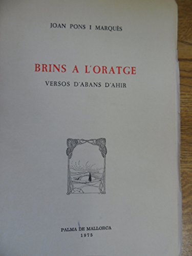 BRINS A L'ORATGE