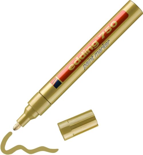 [75053] C/10 ROTULADOR EDDING 750 ORO 53