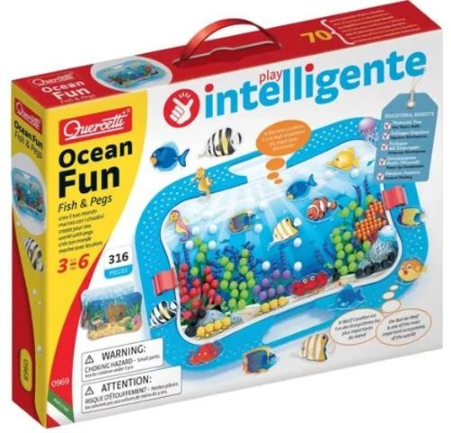JUEGO OCEANO Y PECES 320 PIEZAS