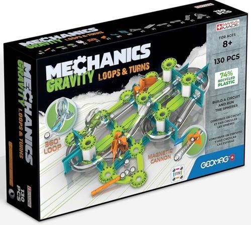 GEOMAG MECHANICS GRAVITY RE LOOPS &amp;TURNS 130 PZS