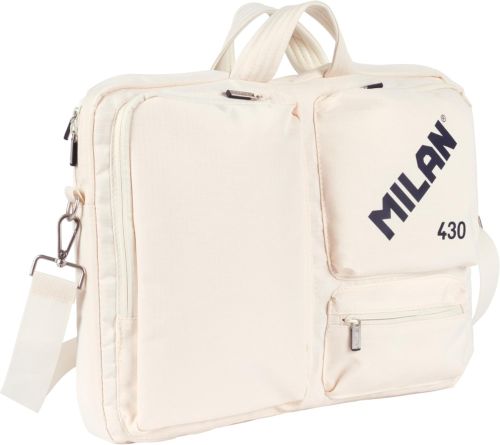 Maletin para portatil coleccion 430 since 1918 beige 14' 42x34x9cm
