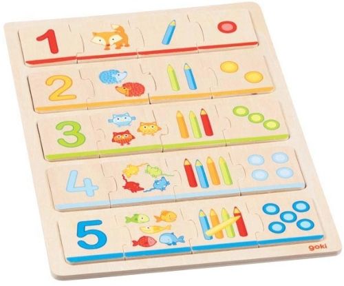 PUZZLE APRENDE A CONTAR 20 PIEZAS
