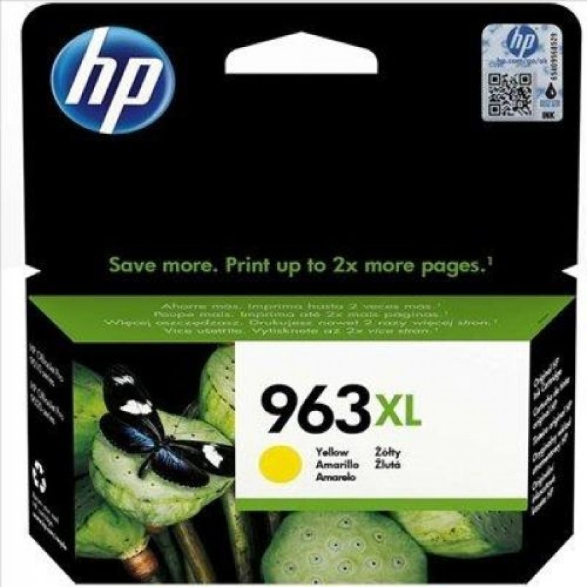 CARTUCHO TINTA ORIGINAL HP 963XL AMARILLO 3JA29AE