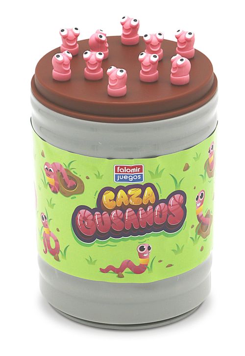 CAZA GUSANOS JUEGO DE MESA