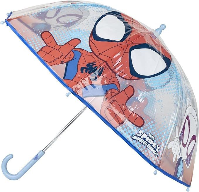 PARAGUAS MANUAL POE BURBUJA SPIDEY