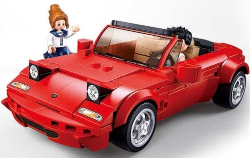 COCHE DEPORTIVO MX5S 264 PIEZAS MODEL BRICKS