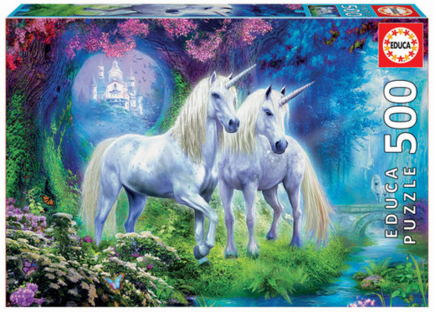 UNICORNIO EN EL BOSQUE PUZZLE 500 PIEZAS