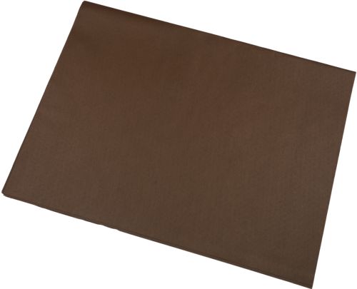 [S0718118] BOLSA 25+1 HOJAS PAPEL SEDA SADIPAL 50X75CM MARRON OSCURO