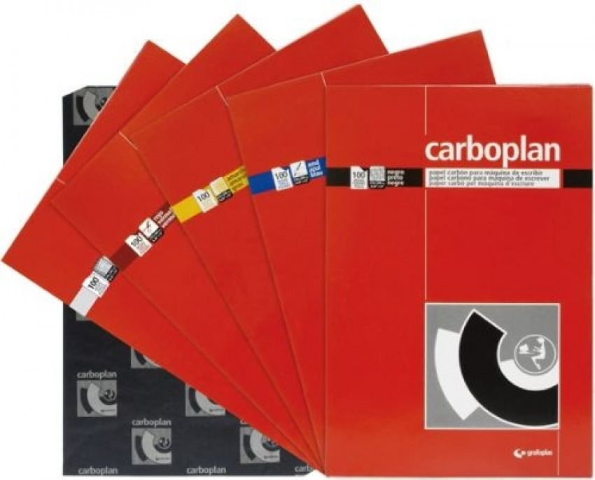 PAQ/100 HOJAS PAPEL DE CALCO BLANCO 210X330MM CARBOPLAN