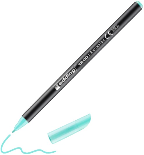 EDDING ROTULADOR PUNTA DE FIBRA 1200 PASTEL MENTA DULCE -10UD-