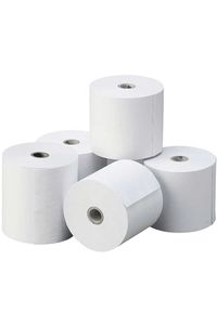 [18112] Pack 10 rollos papel termico sin bpa 44x70x12mm fabrisa