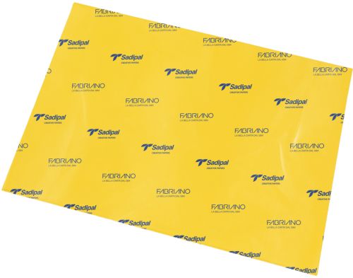 [S0718103] BOLSA 25+1 HOJAS PAPEL SEDA SADIPAL 50X75CM AMARILLO