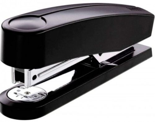 Grapadora de escritorio novus harmony b2 re+new color negro grapas 24/6 y 26/6