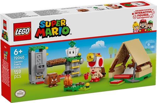 DE ACAMPADA CON EL CAPITAN TOAD LEGO SUPER MARIO