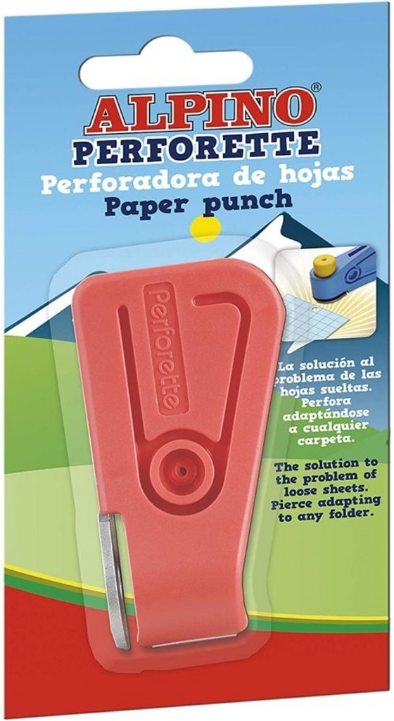 [PF0001] Taladro de 1 agujero perforette clipper en blister